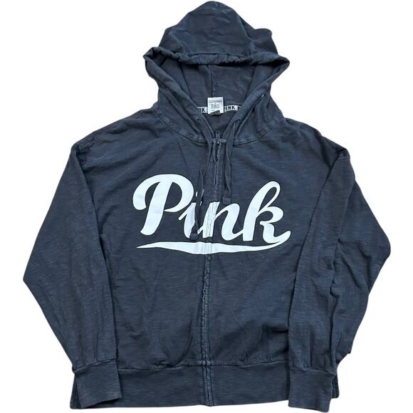 Pink by Victoria’s Secret Grey Jacket - Picture 1 of 2
